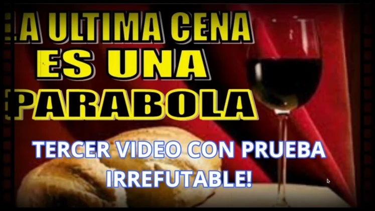 La última cena es una gran parábola